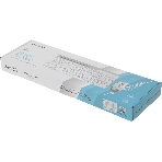 Комплект клавиатура+мышь A4Tech FStyler FB2535C беспроводной, USB + Bluetooth, 2000 DPI, белый