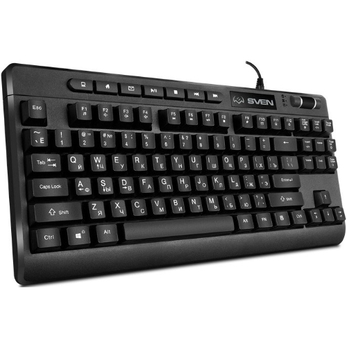 Клавиатура SVEN KB-G8200 проводная, USB Type-A, чёрный