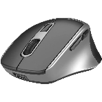 Мышь беспроводная Oklick 516MW черный/серебристый, 1600 dpi, радиоканал, Bluetooth, USB, кнопки - 6