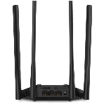 Wi-Fi роутер MERCUSYS MR30G, Wi-Fi 5, AC1200, 2.4/5ГГц, 2 LAN, черный