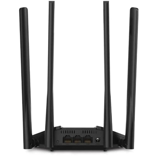 Wi-Fi роутер MERCUSYS MR30G, Wi-Fi 5, AC1200, 2.4/5ГГц, 2 LAN, черный