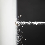 Бур по бетону Denzel двойная спираль, Cobalt W-tip, 16x160 мм, SDS PLUS