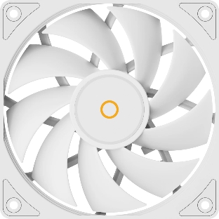 Вентилятор для корпуса Ocypus Gamma F12 WH/White/3pin