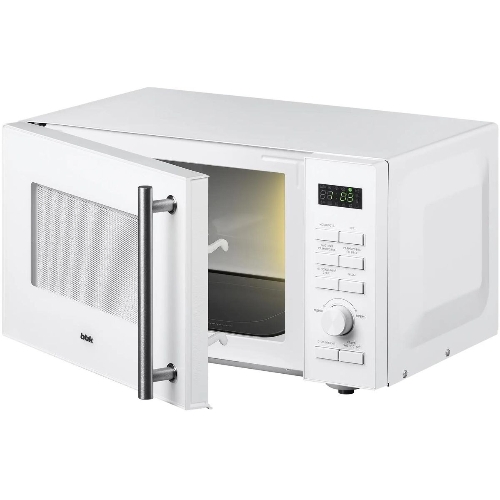 Микроволновая печь BBK 23MWS-951T/W белый, 23 л, 900 Вт, переключатели - кнопки, поворотный механизм
