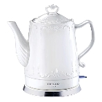 Чайник керамический Delta LUX DL-1236 белый