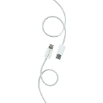 Кабель MORE CHOICE (4620202550408) K73i USB 3.0A PD 20W для Lighting 8-pin Type-C - нейлон 1м белый