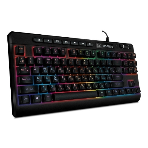 Клавиатура SVEN KB-G8200 проводная, USB Type-A, чёрный
