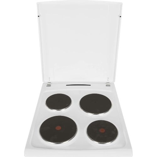 Плита электрическая Hansa FCEW54120 белый, конфорок 4 шт, духовка 62 л, 50 см x 85 см x 60 см