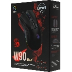 Мышь проводная A4Tech Bloody W90 Max черный, 10000 dpi, USB, кнопки - 10
