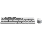 Комплект клавиатура+мышь Genius SlimStar 8230 беспроводной, USB + Bluetooth, 1000 DPI, белый