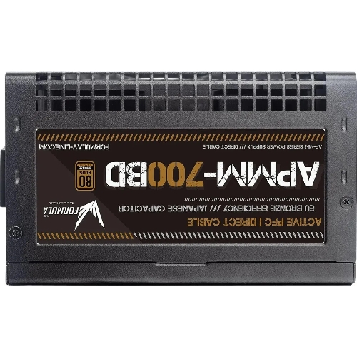 Блок питания Aerocool/Formula APMM-700BD, 700Вт, 80 PLUS Bronze, 120мм, черный