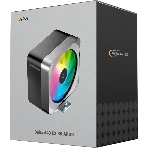Кулер для процессора Ocypus Delta A40 EX BK ARGB, 120мм ARGB FAN, 4 HEAT PIPES, 4-PIN PWM, 500-1800 RPM, 29DBA, HYDRO BEARING, LGA115X/1200/1700/18XX, AM4/AM5