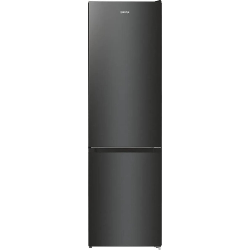 Холодильник Gorenje NRK6202EBXL4 черный матовый двухкамерный 235/96л морозилка снизу, No Frost