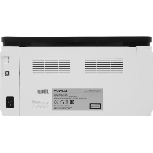 Принтер лазерный черно-белый (монохромный) Pantum BP1800, A4, 18 стр/мин, USB 2.0, белый BP1800