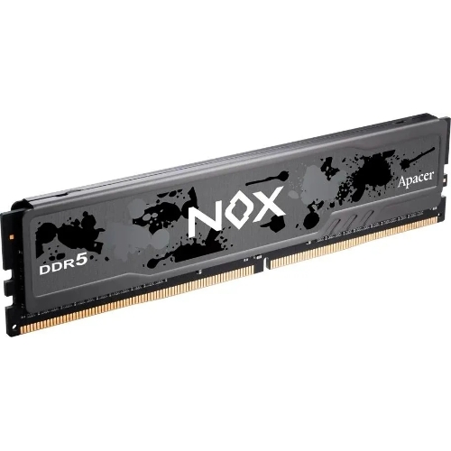 Оперативная память Apacer Nox, DDR5, 32Gb (2x16Gb), 6000MHz, CL40, DIMM, радиатор, черный