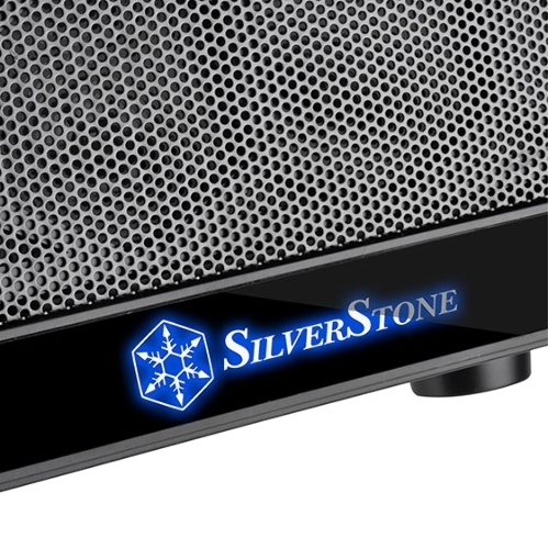 Компьютерный корпус Silverstone SST-PS15B-PRO Precision Mini Tower Micro ATX Computer Case, tempered glass, 2x 120мм ARGb, 1x ARGb Controller, black