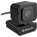 Веб-камера G-lens 2596 QHD 3840x2160, 30 кадр/с, USB Type-A, микрофон (шумоподавление), автоматическая фокусировка, автоосвещение, универсальное крепление