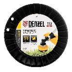 Леска для триммера Denzel зубчатый квадрат, 3,0мм х 113м, на DIN катушке FLEX CORD