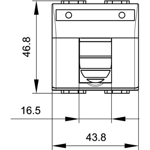 Розетка компьютерная DKC Brava 76655B R J 45 кат. 5e, белая, 2 мод