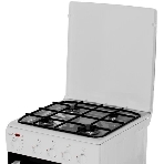 Плита комбинированная Cezaris ПГЭ 1000-05 белый, конфорок 4 шт, духовка 45 л, 51 см x 85 см x 52 см