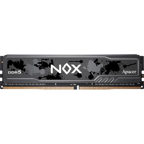 Оперативная память Apacer Nox, DDR5, 32Gb (2x16Gb), 6000MHz, CL40, DIMM, радиатор, черный