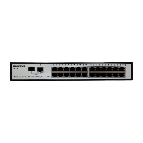 Коммутатор настраиваемый 25-портовый 100 Мбит/с ORIGO OS1225/A1A с гигабитным комбо-портом