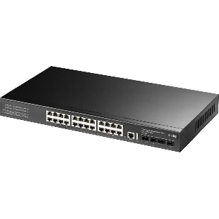 Коммутатор Cudy GS5024S4, 24×1 Гбит/с + 4×10 Гбит/с SFP+