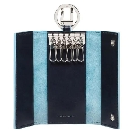 Ключница Piquadro Blue Square PC1397B2/BLU2 синий натур.кожа