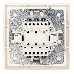 Выключатель 1-кл. СП ZIMA IP20 10А безвинт. зажим слон. кость LEZARD 704-9088-100QC