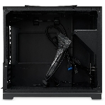 Компьютерный корпус без блока питания Case HSPD M211, Mesh Mini-tower, Black, TG, 0.7 SPCC, no fans,mATX, mITX, 175/330/150мм, 2x2.5