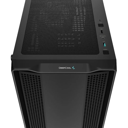 Компьютерный корпус DeepCool CC360 ARGb (R-CC360-BKAPM3-G-1) (mATX, без БП, 2xUSB, с окном)