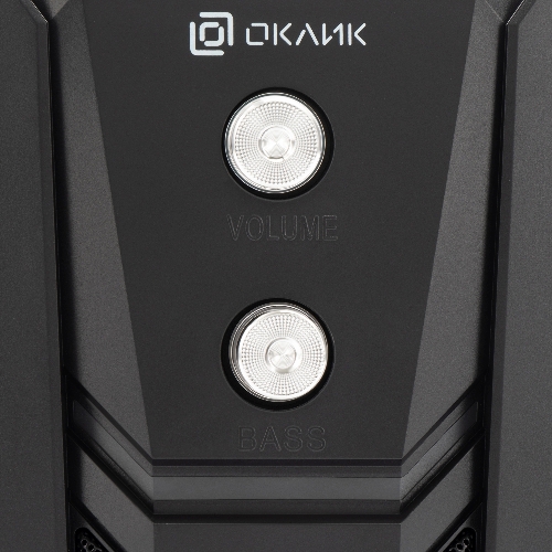 Акустическая система Оклик OK-423 2.1 черный 11Вт