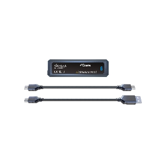 Конвертер Infobit [iTrans DU-TR-22C] (приемник/передатчик) Dante - USB Аудио 2 -канальный, порт USB-C.1xRJ45(Dante). Питание PoE.
