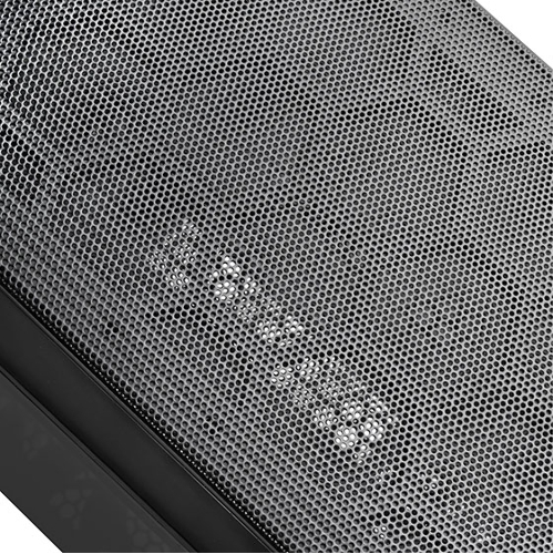 Компьютерный корпус Silverstone SST-PS15B-PRO Precision Mini Tower Micro ATX Computer Case, tempered glass, 2x 120мм ARGb, 1x ARGb Controller, black