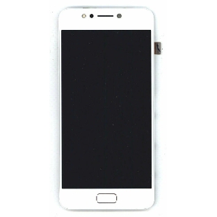 Дисплей для Asus ZenFone 4 Max ZC520KL, белый с рамкой