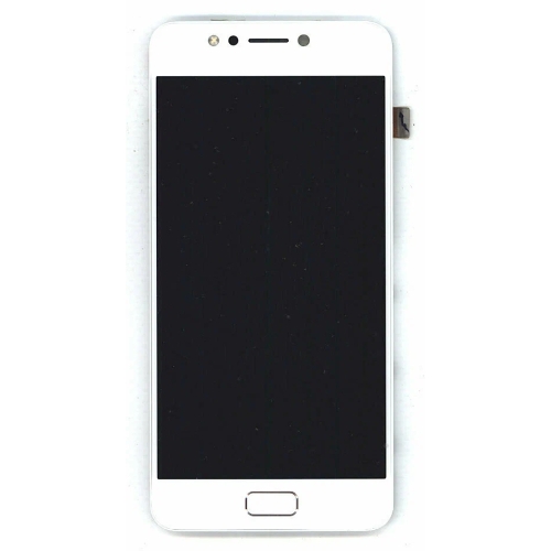 Дисплей для Asus ZenFone 4 Max ZC520KL, белый с рамкой