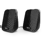 Акустическая система 2.0 Gembird SPK-100, черный, 6 Вт, рег. громкости, USB-питание