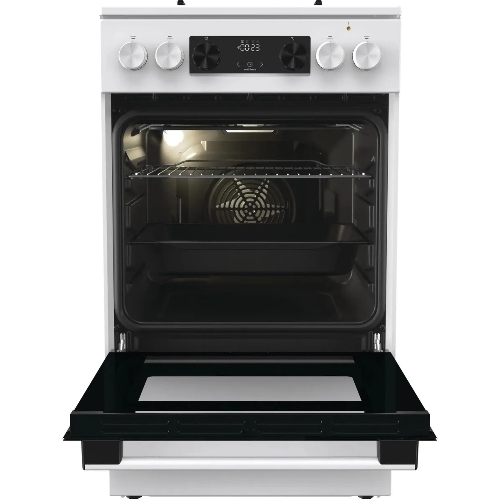 Плита комбинированная Gorenje GK5C60WJ белый, конфорок 4 газовых, духовка 62 л, 50 см x 85 см x 59.4 см
