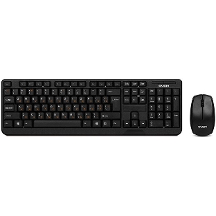 Комплект клавиатура + мышь SVEN Comfort 3300 Wireless Беспроводной SV-03103300WB