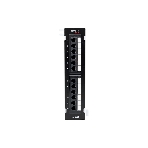 Патч-панель настенная TERACOM PRO Cat.5E неэкранированная UTP 12 портов RJ-45 Dual IDC