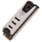 Накопитель SSD Patriot PV553, 4Tb, PCIe 5.0 x4, M.2 2280, NVMe, R/W 12400/11800, с активным охлаждением