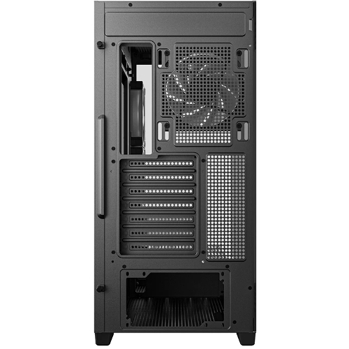 Компьютерный корпус Deepcool CG580 4F V2 без БП, боковое окно (панорама), 4x120мм ARGB PWM вентилятора, черный, ATX (R-CG580-BKADA4-G-2)