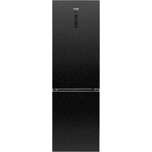 Холодильник DeLonghi DCS 19NFI NB DAMIANO черный двухкамерный 230/100л морозилка снизу, No Frost