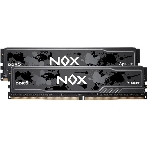 Оперативная память Apacer Nox, DDR5, 32Gb (2x16Gb), 6000MHz, CL40, DIMM, радиатор, черный