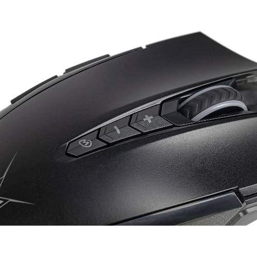 Мышь проводная A4Tech X89 черный, 2400 dpi, USB, кнопки - 8