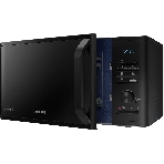 Микроволновая печь Samsung MG23K3515AK/BW черный, 23 л, 800 Вт, переключатели - кнопки, поворотный механизм