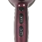 Фен Delta DL-0937 черный/бордовый, 2000 Вт, ионизация