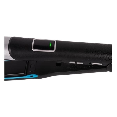 Выпрямитель для волос Rowenta Liss&Curl Ultimate shine SF6220D0 черный/металлик, 25 мм, 230 °C, 5 режимов