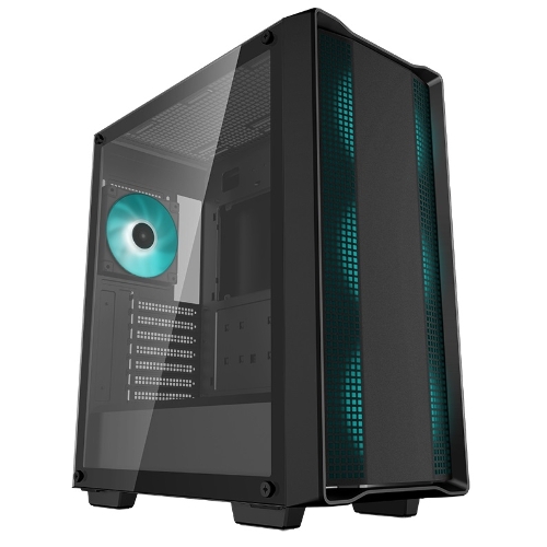 Компьютерный корпус Deepcool CC560 V2 черный без БП ATX 4x120мм 1xUSB 2.0 1xUSB 3.0 audio bott PSU