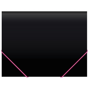 Папка-портфель Бюрократ Black Opal BLPP13 13 отделений, A4, пластик, 0.7мм, черный/ассорти